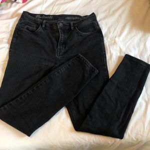 Black Madewell skinny jeans